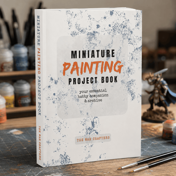 Miniature Painting PROJECT BOOK: A Colour Scheme Planner, Paint Recipe Log & Hobby Archive for Miniature Painters | Buy Online from The Home Crafters