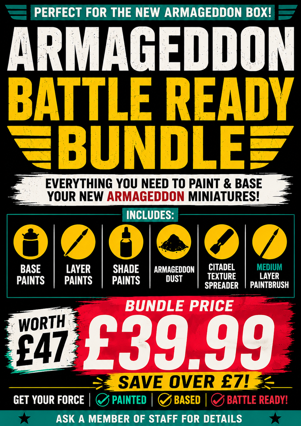 Armageddon Battle Ready Paint Bundle