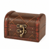 Vintage Style Faux Leather Mini Treasure Chest Storage Boxes – Small & Large | Buy Online from The Home Crafters