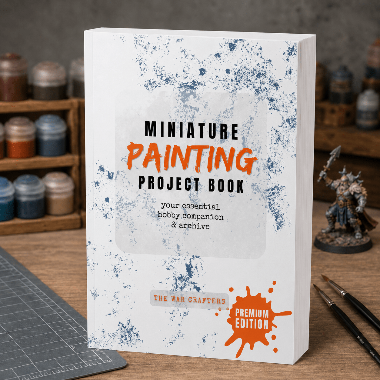 Miniature Painting PROJECT BOOK - Premium Edition: A Colour Scheme Planner, Paint Recipe Log & Hobby Archive for Miniature Painters | Buy Online from The Home Crafters