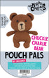 Knitty Critters Pouch Pals Crochet Kit - Chuckle Charlie Bear | Buy Online from The Home Crafters