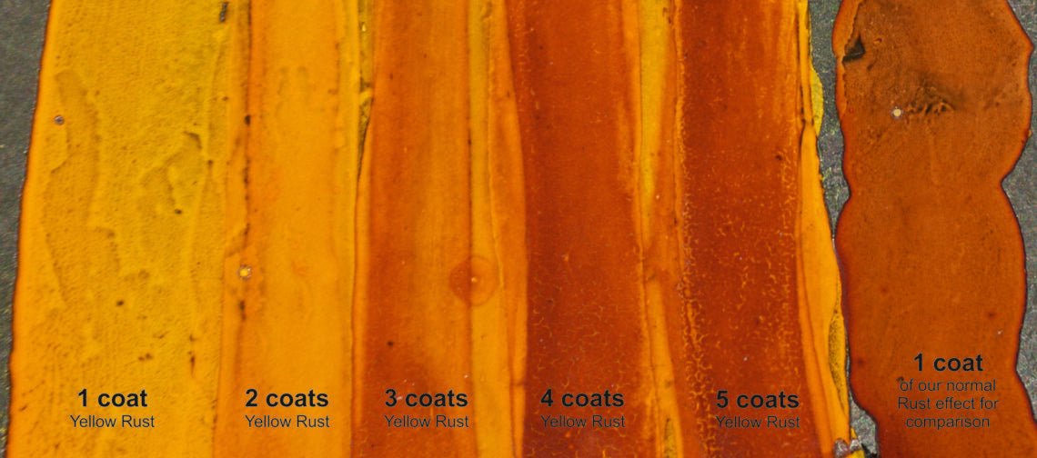 Dirty Down - Yellow Rust Effect – 25ml | Buy Online from The Home Crafters