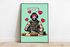 Cutie Pie Soldier Art Print | Funny Romantic Wall Decor | Buy Online from The Home Crafters