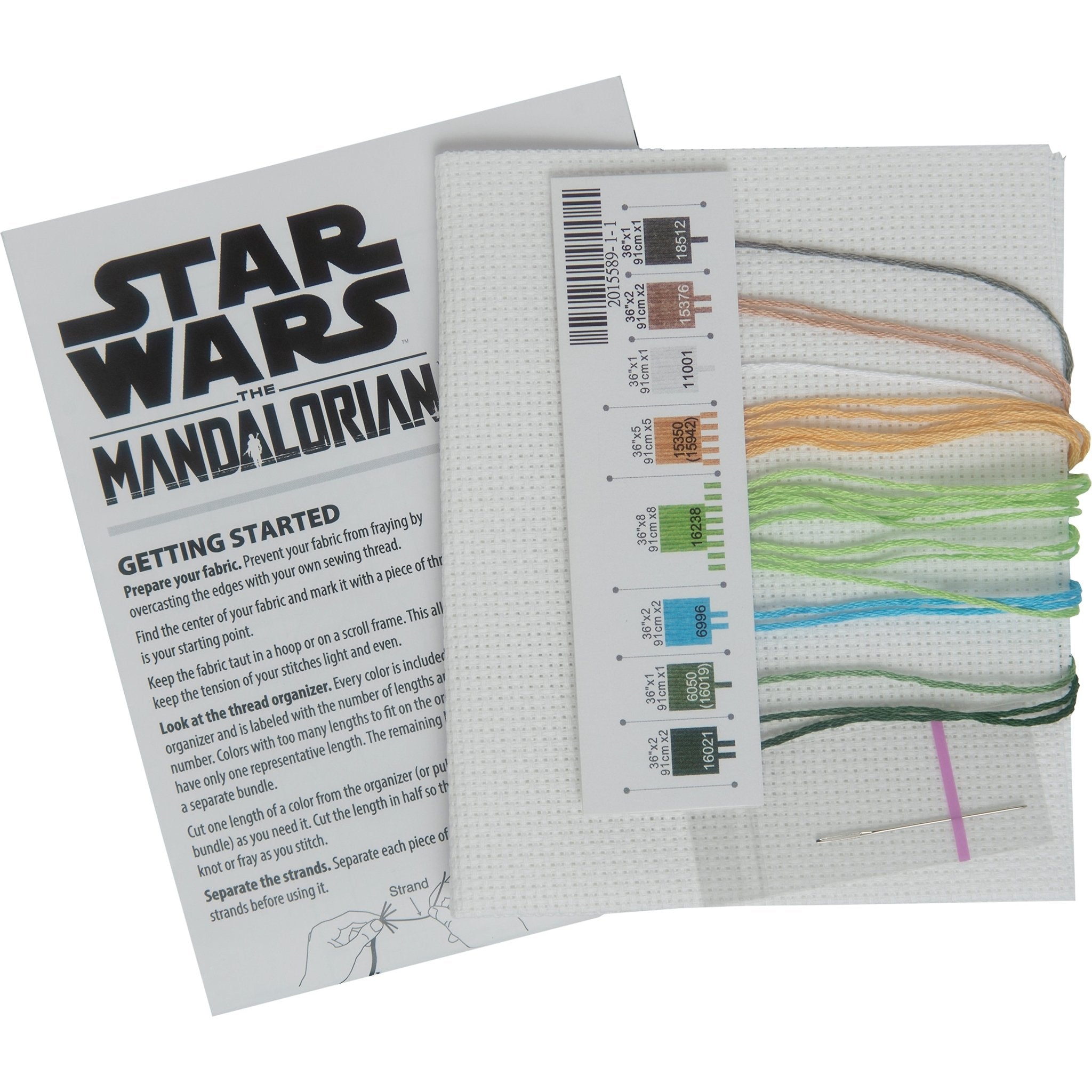 Disney Cross Stitch Kit: Star Wars: The Mandalorian - Precious Cargo | Buy Online from The Home Crafters