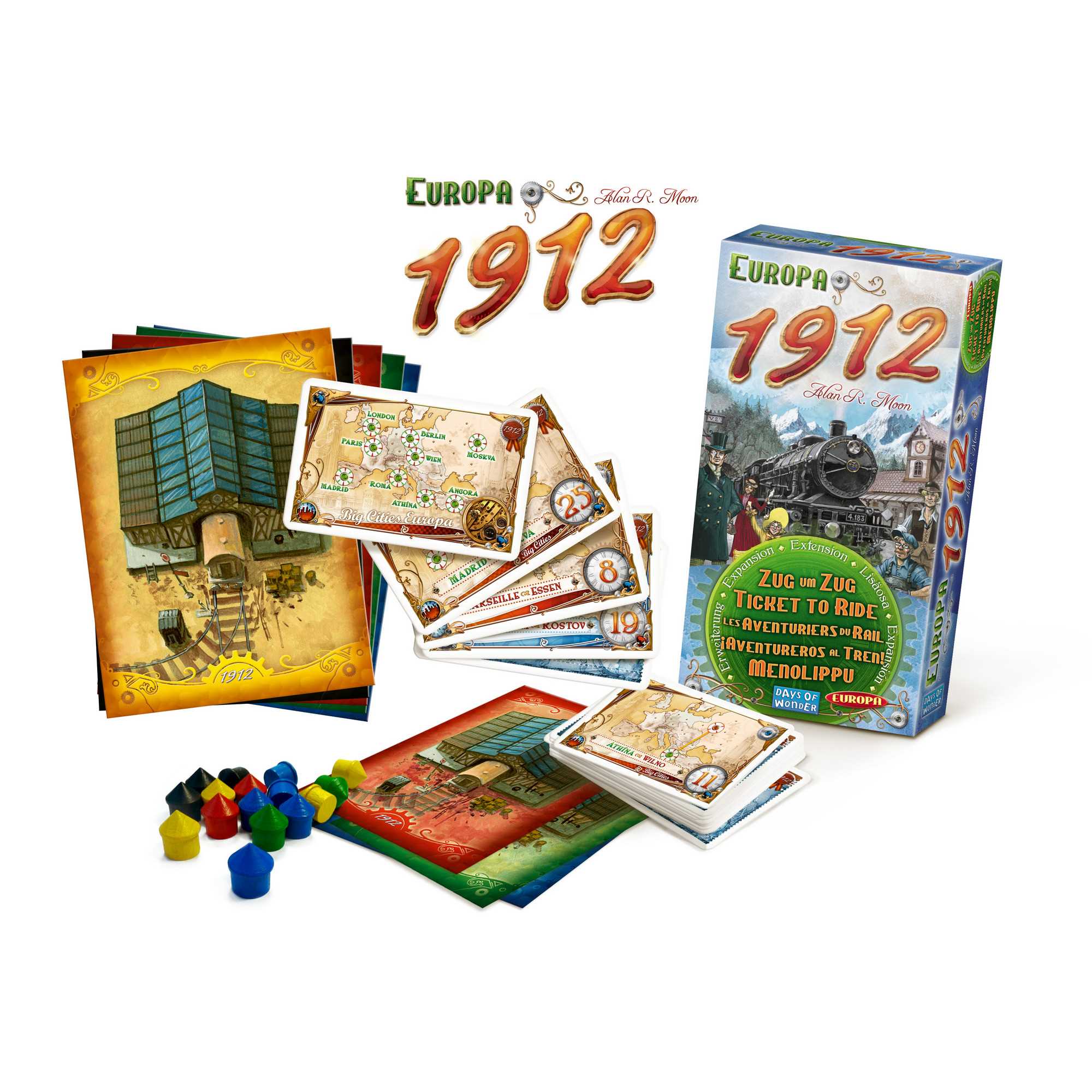 Ticket to Ride: Europe 1912 Expansion