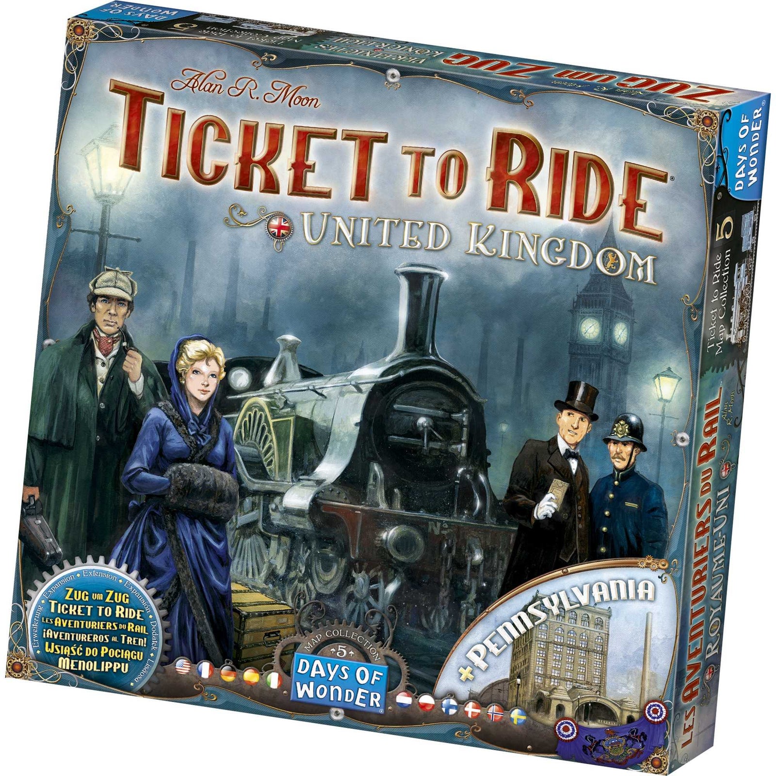 Ticket to Ride: United Kingdom Expansion | Buy Online from The Home Crafters