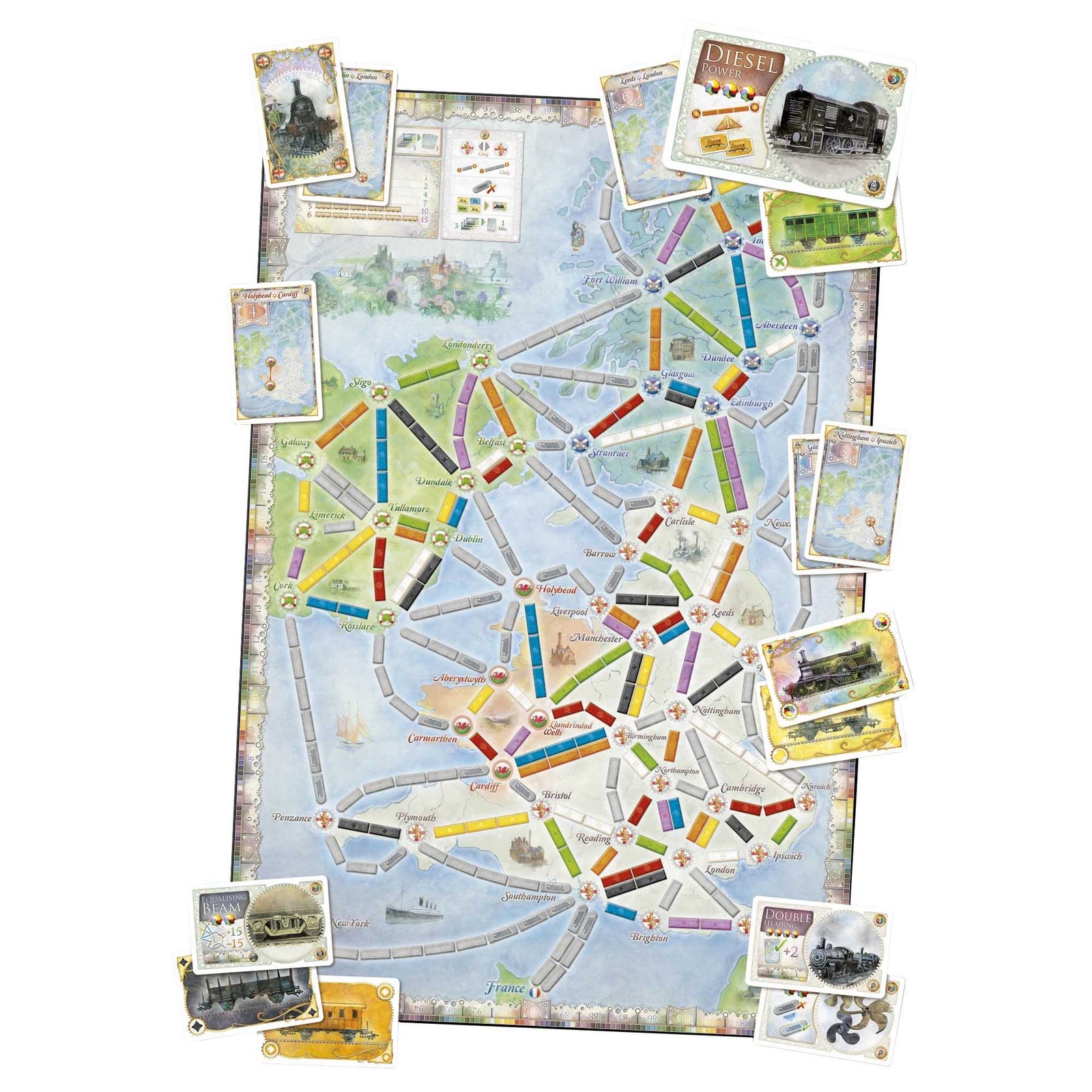 Ticket to Ride: United Kingdom Expansion | Buy Online from The Home Crafters