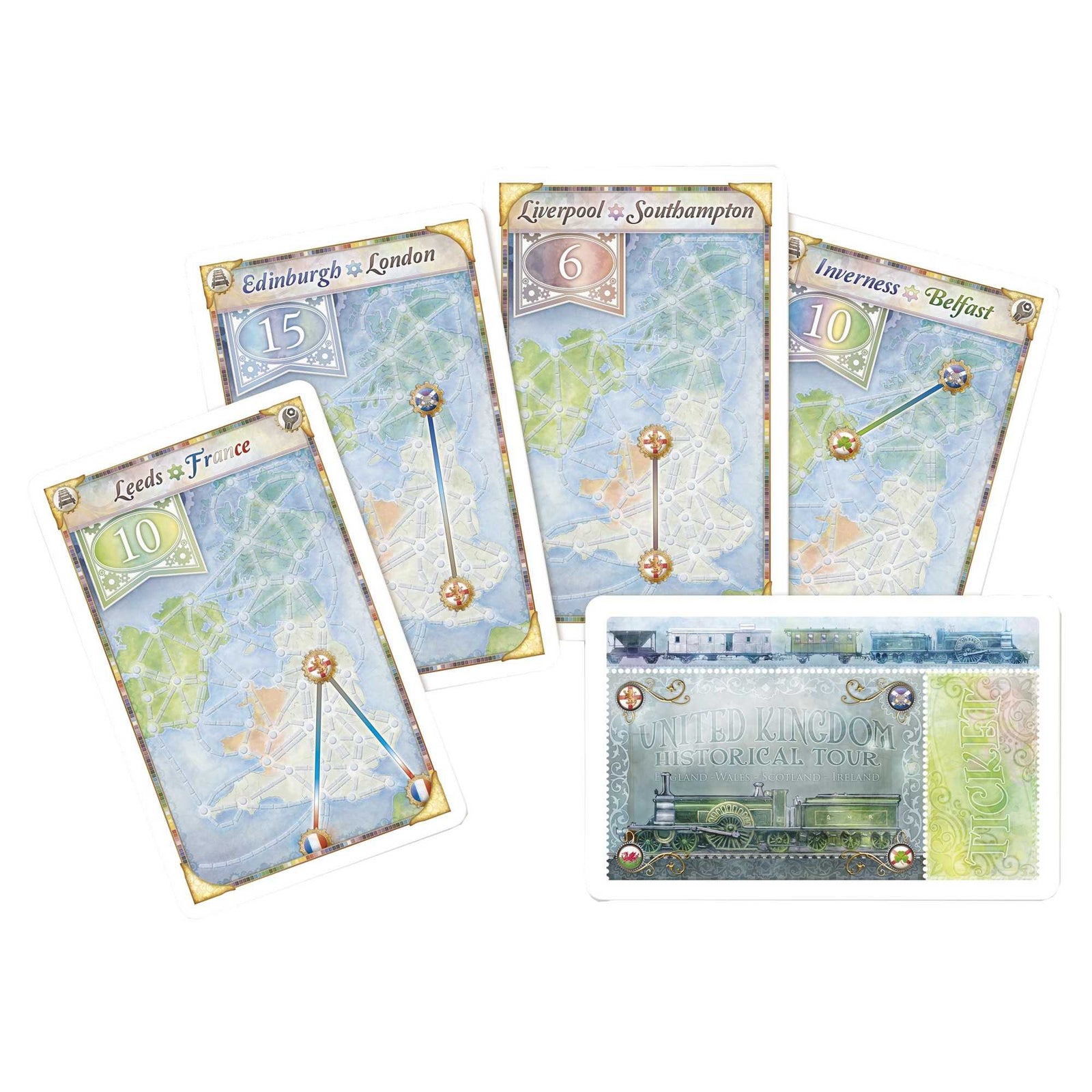 Ticket to Ride: United Kingdom Expansion | Buy Online from The Home Crafters