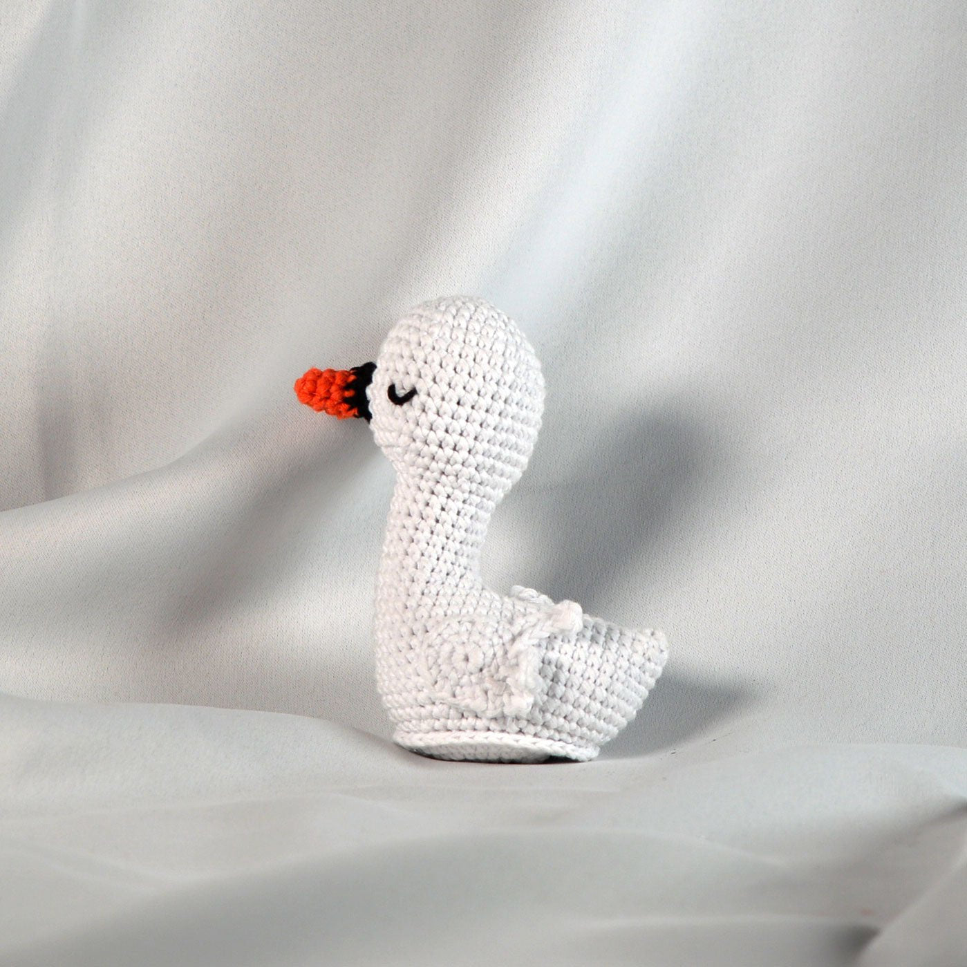 Knitty Critters Pouch Pals Crochet Kit - Melody The Swan | Buy Online from The Home Crafters