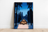 Winter Wonderland Cabin – Cozy Snowy Wall Art | Buy Online from The Home Crafters