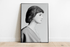 Princess Diana Tribute Print | Elegant Royal Wall Art | Buy Online from The Home Crafters