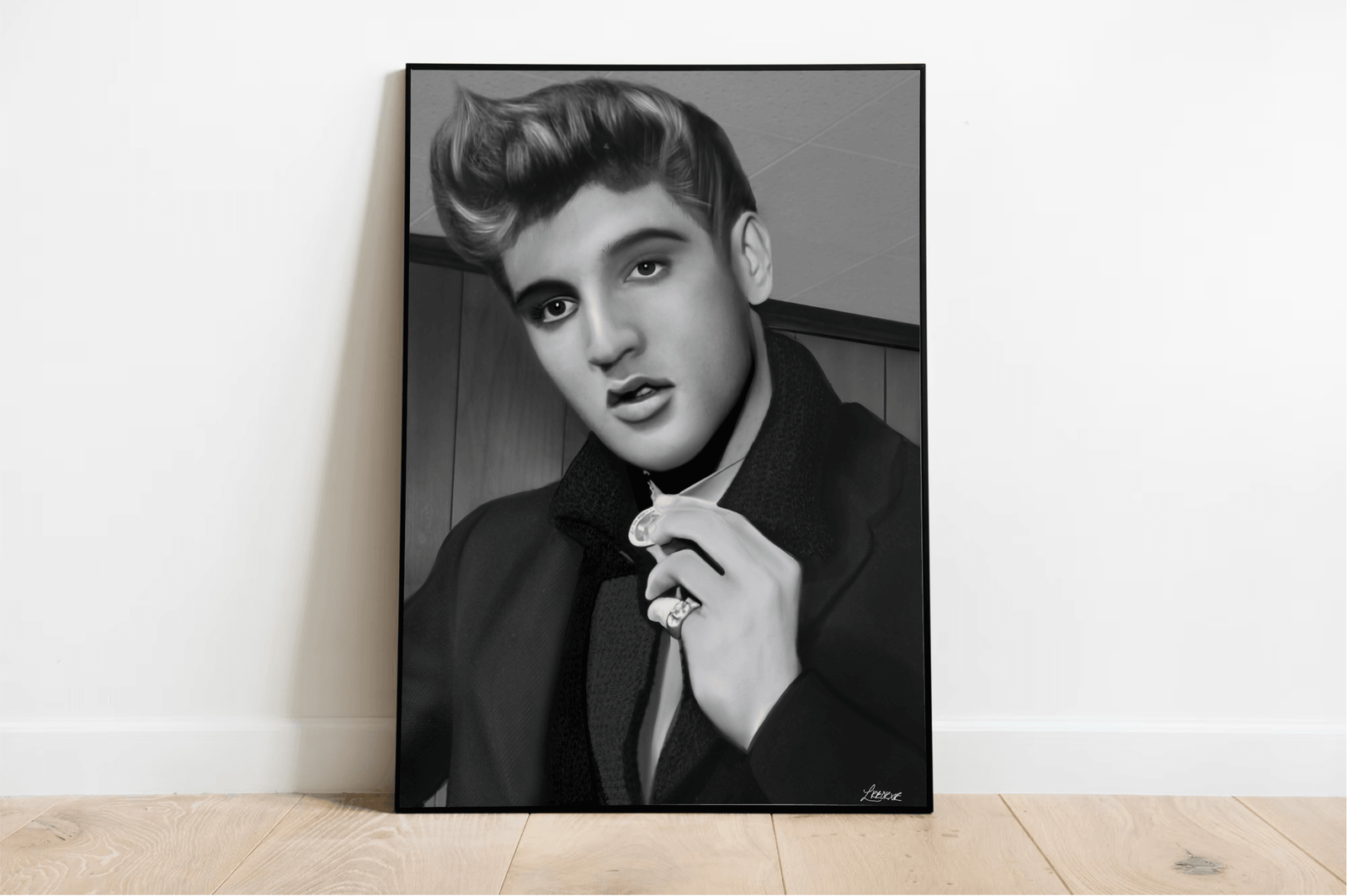 Elvis Presley Wall Art | Rock 'n' Roll Music Poster Print | Buy Online from The Home Crafters
