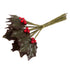 Holly Leaves with Berries: 12 stem bundle | Buy Online from The Home Crafters