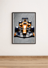 Formula 1 Art Print | High - Speed Racing Wall Decor | Buy Online from The Home Crafters
