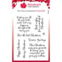 Woodware Singles Francoise Read Clear Stamp Set: Loving Christmas -  4 x 6in