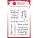 Woodware Singles Francoise Read Clear Stamp Set: Loving Christmas -  4 x 6in