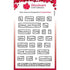 Woodware Singles Francoise Read Clear Stamp Set: Love Tape Words - 4 x 6in | Buy Online from The Home Crafters