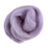 Natural Wool Roving: 10g: Lilac