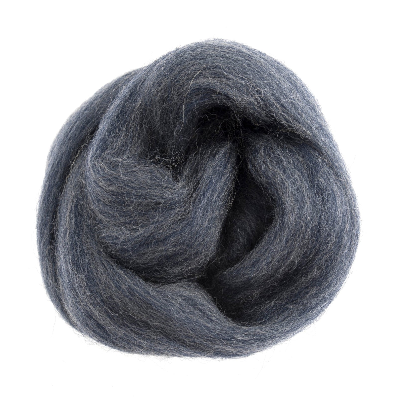 Natural Wool Roving: 10g: Melange Blue | Buy Online from The Home Crafters