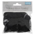 Natural Wool Roving: 10g: Melange Black and White | Buy Online from The Home Crafters