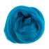 Natural Wool Roving: 10g: Turquoise
