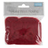 Natural Wool Roving: 10g: Dark Red