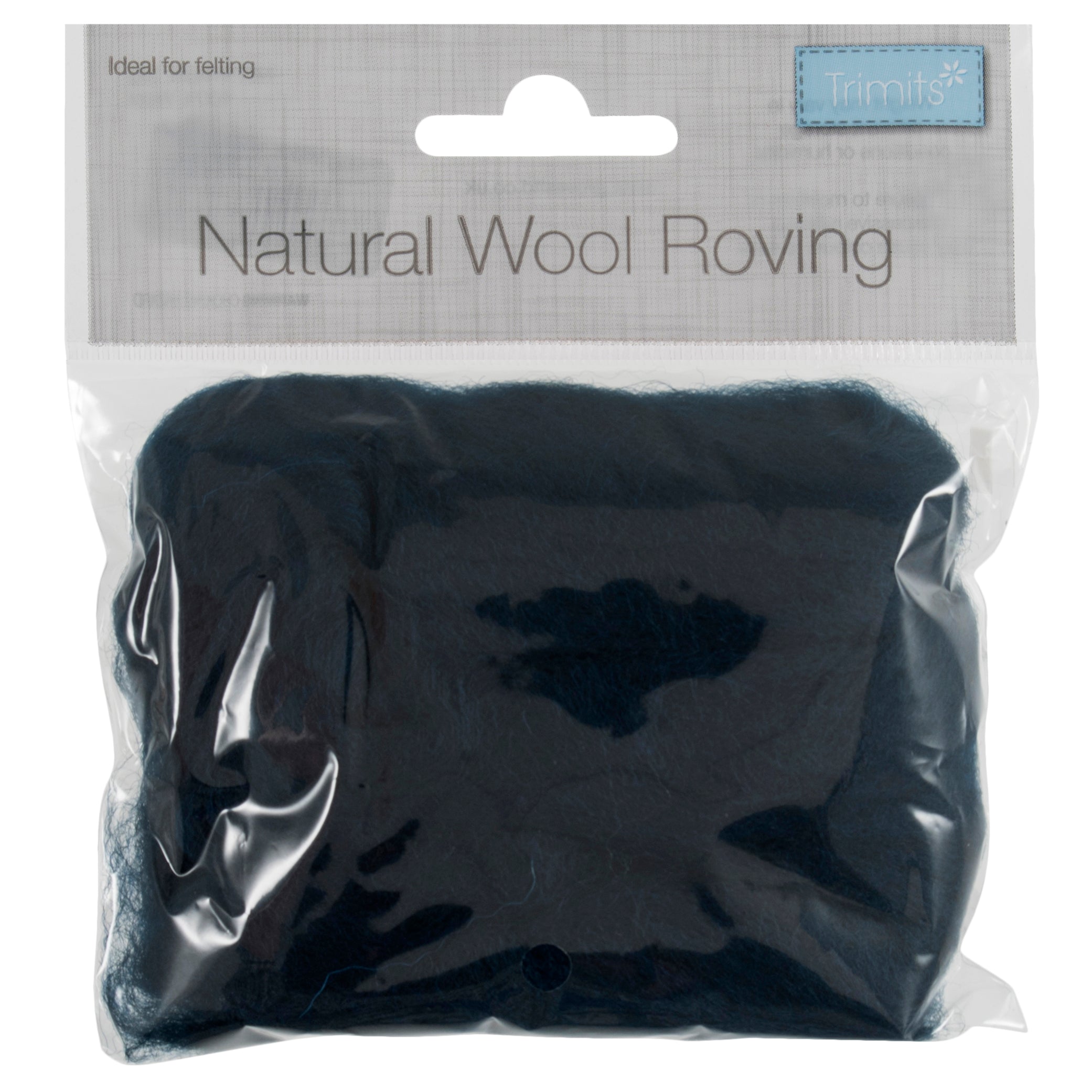 Natural Wool Roving: 10g: Sea Green | Buy Online from The Home Crafters