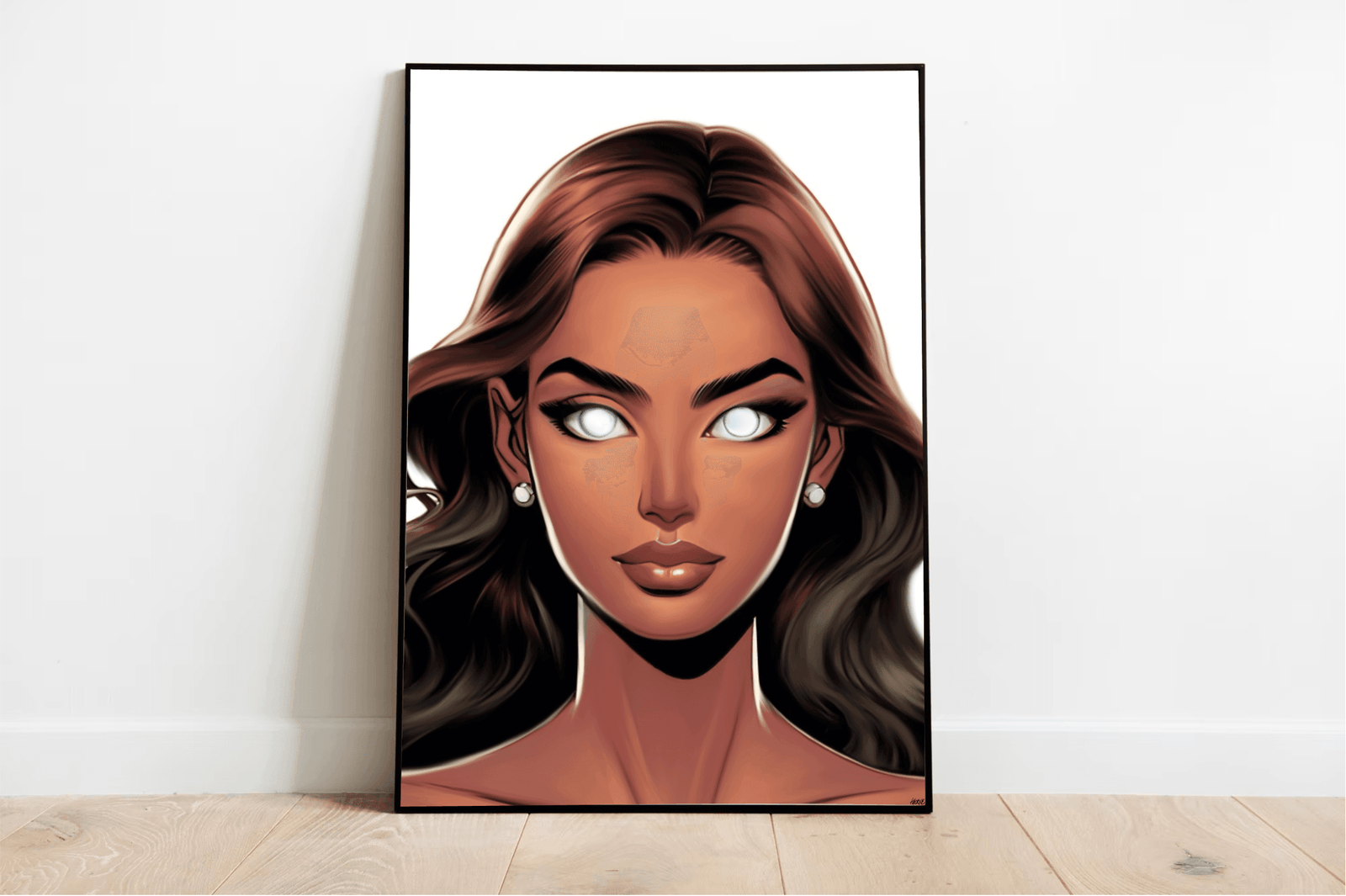 Female Gaze Art Print | Empowering Feminine Wall Decor | Buy Online from The Home Crafters