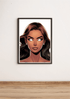 Female Gaze Art Print | Empowering Feminine Wall Decor | Buy Online from The Home Crafters