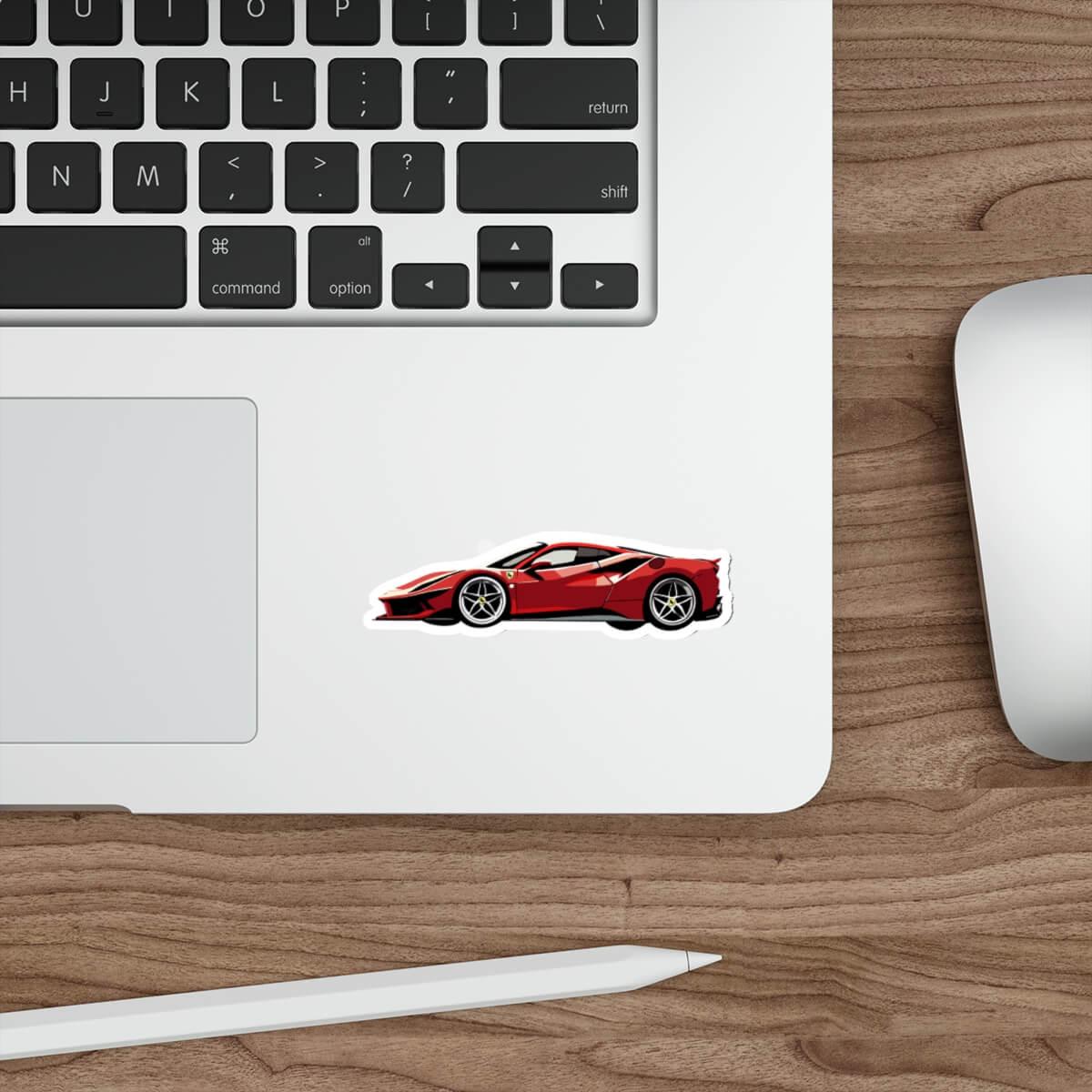 Ferrari SF90 Sticker – Bold Vinyl Car Decal for Fans | Buy Online from The Home Crafters