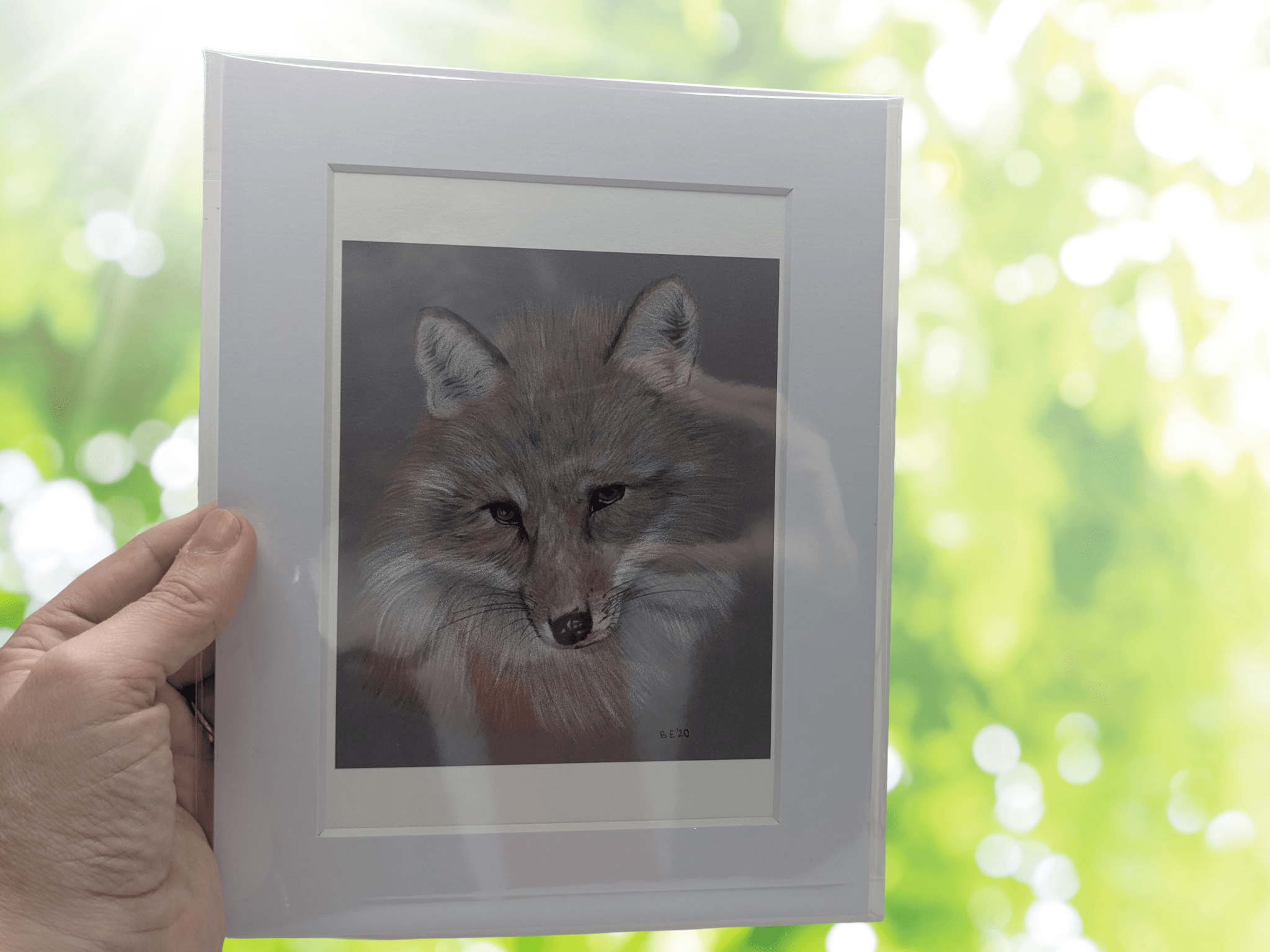 Fox Giclee Art Print - A5 | Buy Online from The Home Crafters