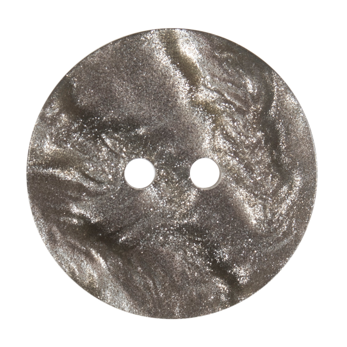 Metallic Shimmer Button: 2 Hole: 22mm