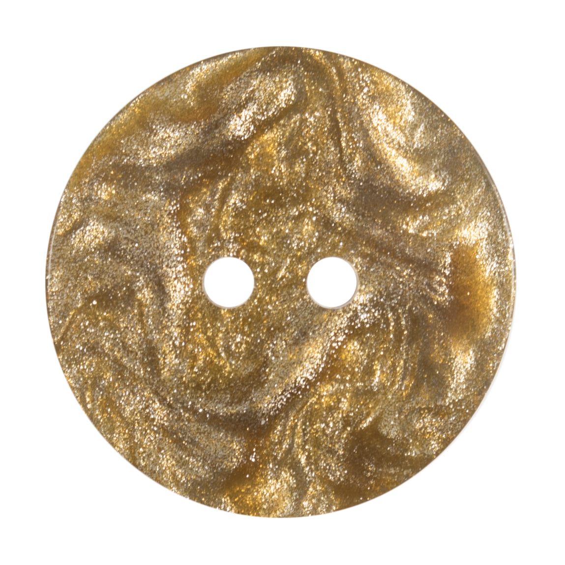 Metallic Shimmer Button: 2 Hole: 22mm