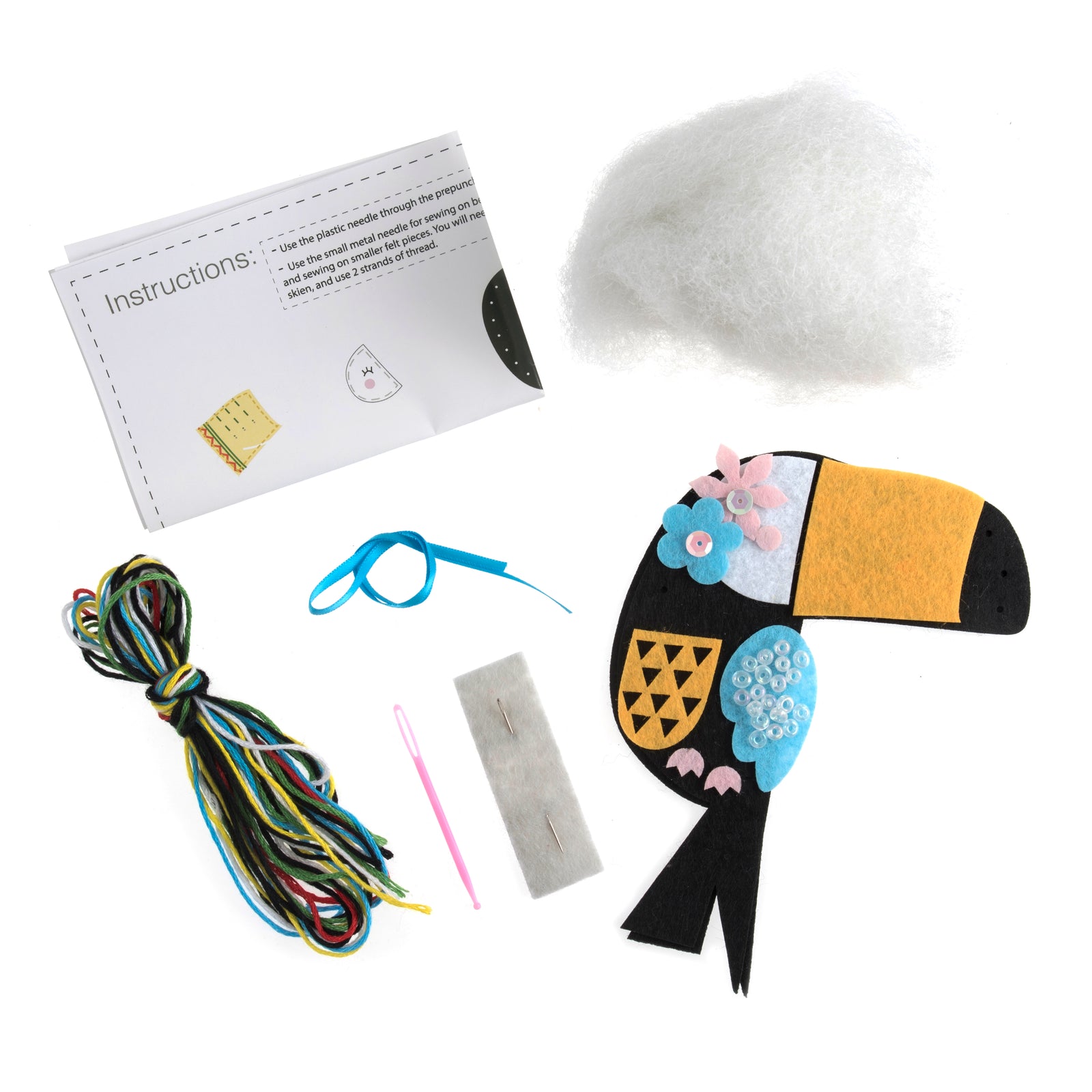 Trimits Felt Decoration Kit: Toucan