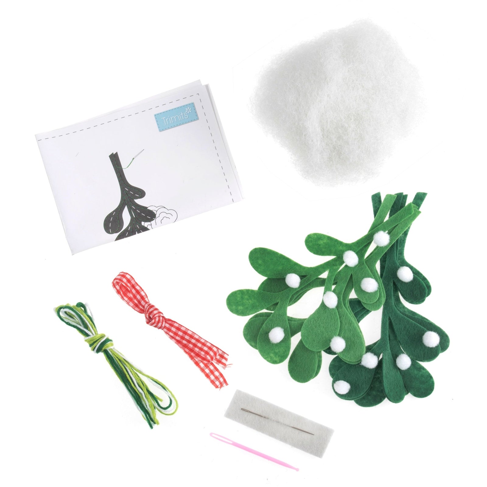 Trimits Felt Decoration Kit: Mistletoe | Buy Online from The Home Crafters