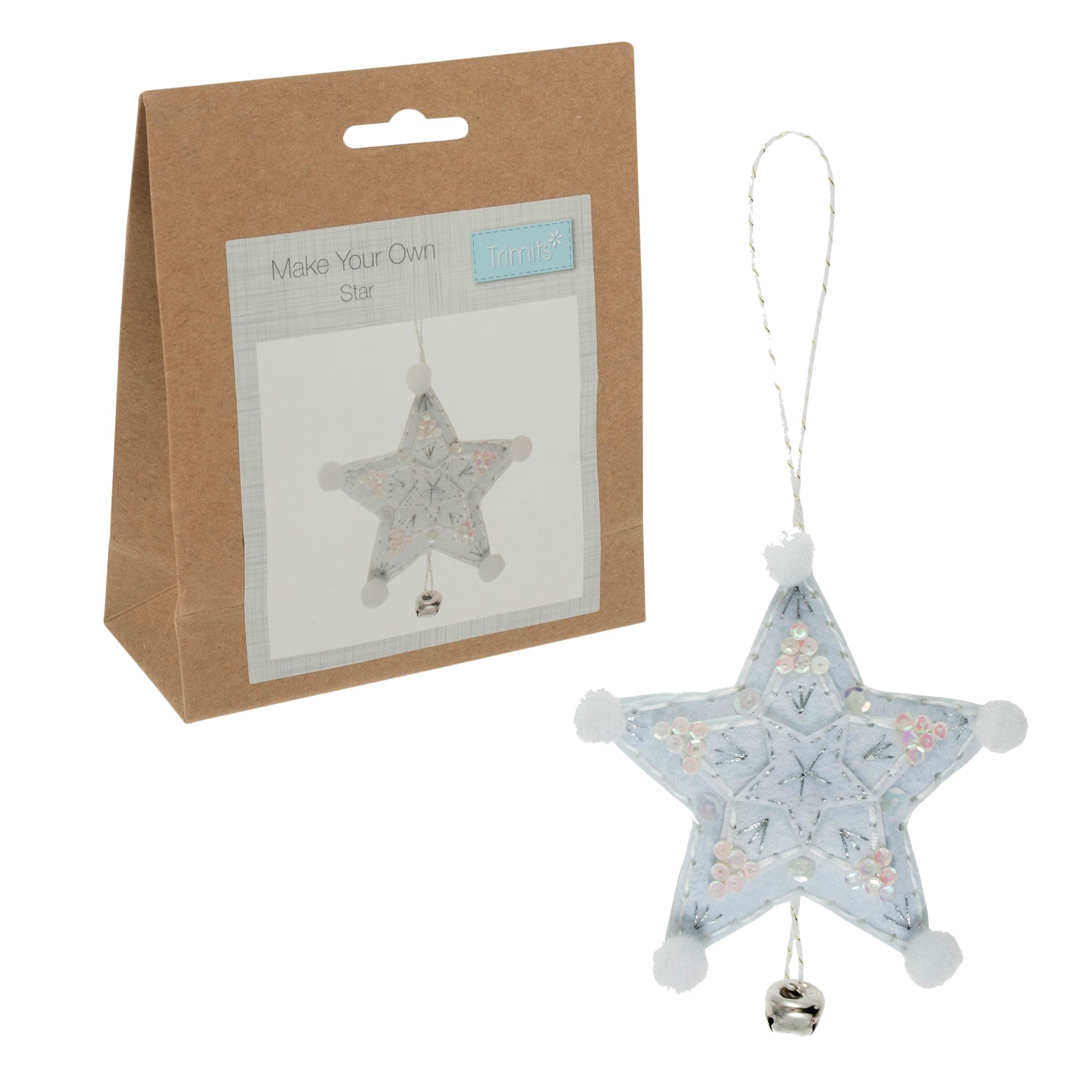 Trimits Felt Decoration Kit: Christmas Star