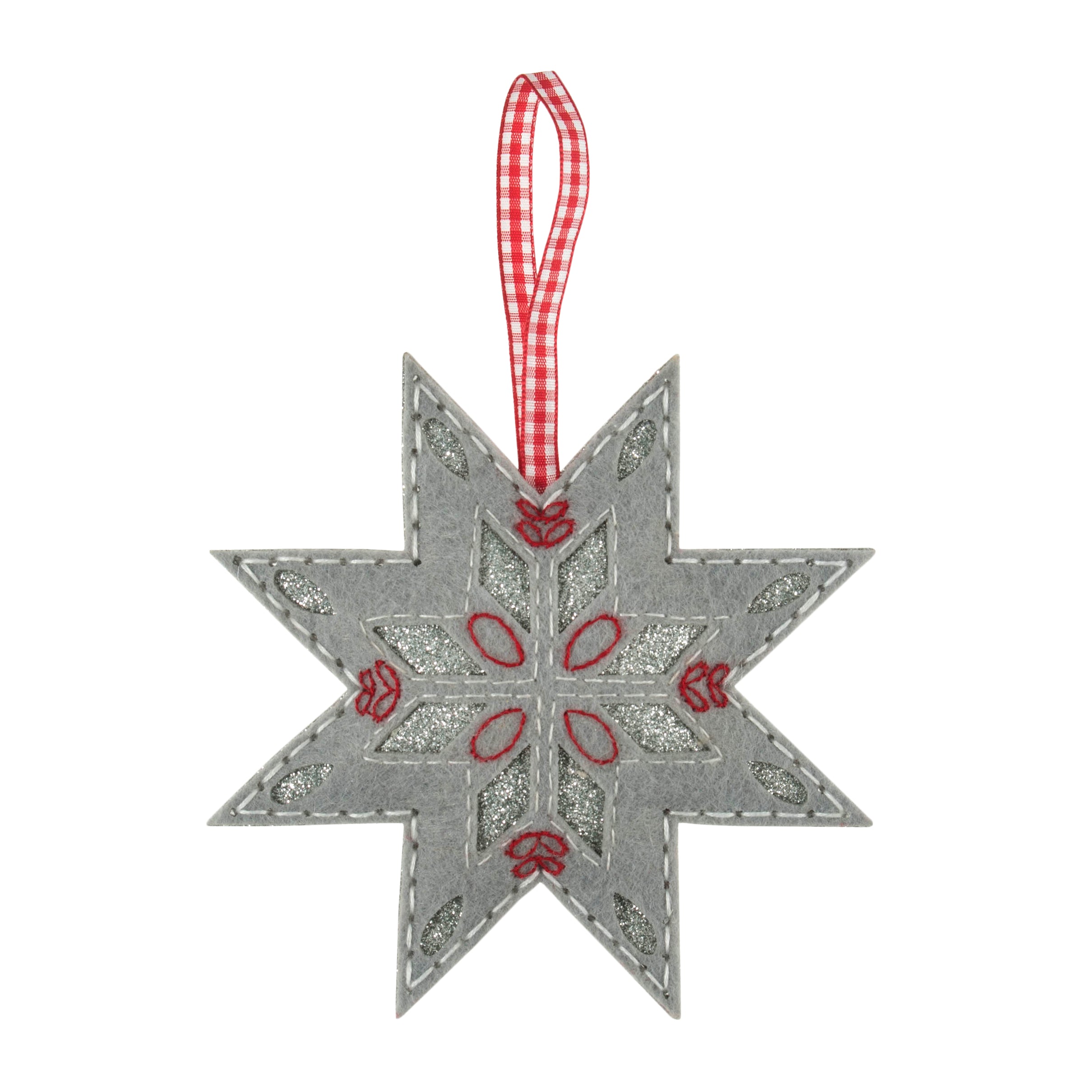 Trimits Felt Decoration Kit: Nordic Snowflake