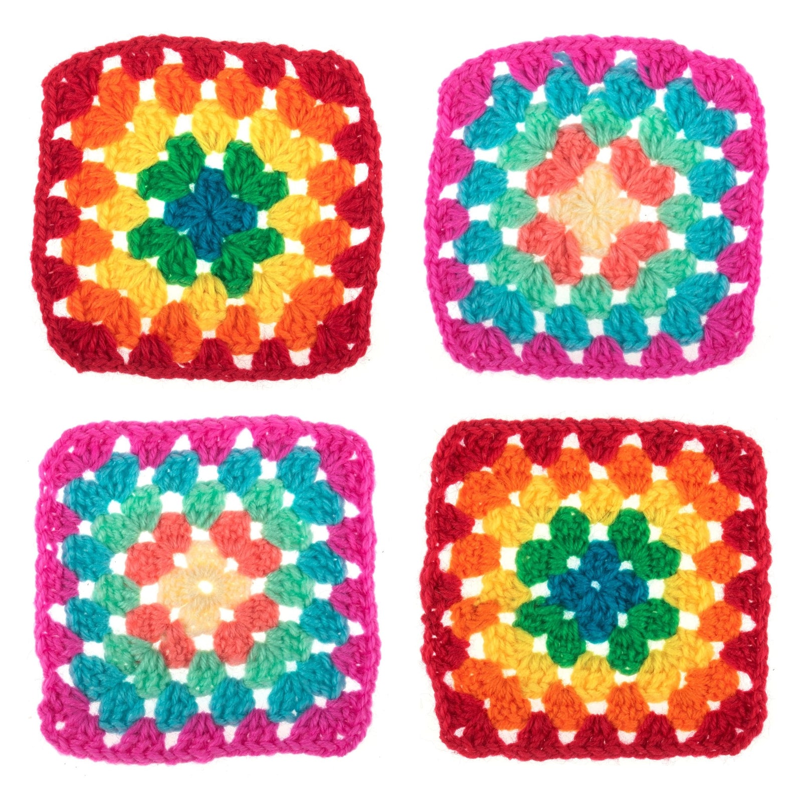 Trimits My First Crochet Kit: Granny Squares | Buy Online from The Home Crafters