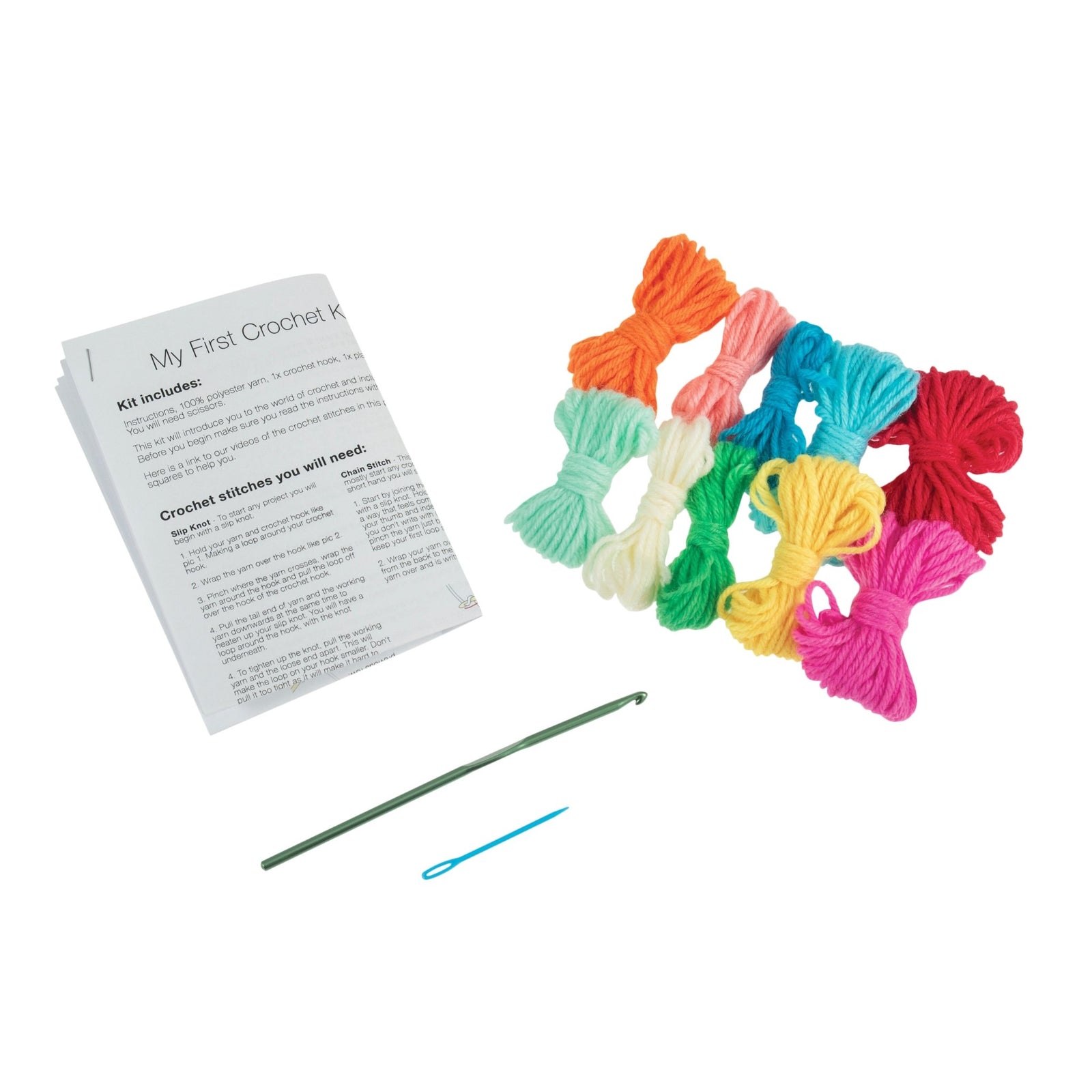 Trimits My First Crochet Kit: Granny Squares | Buy Online from The Home Crafters