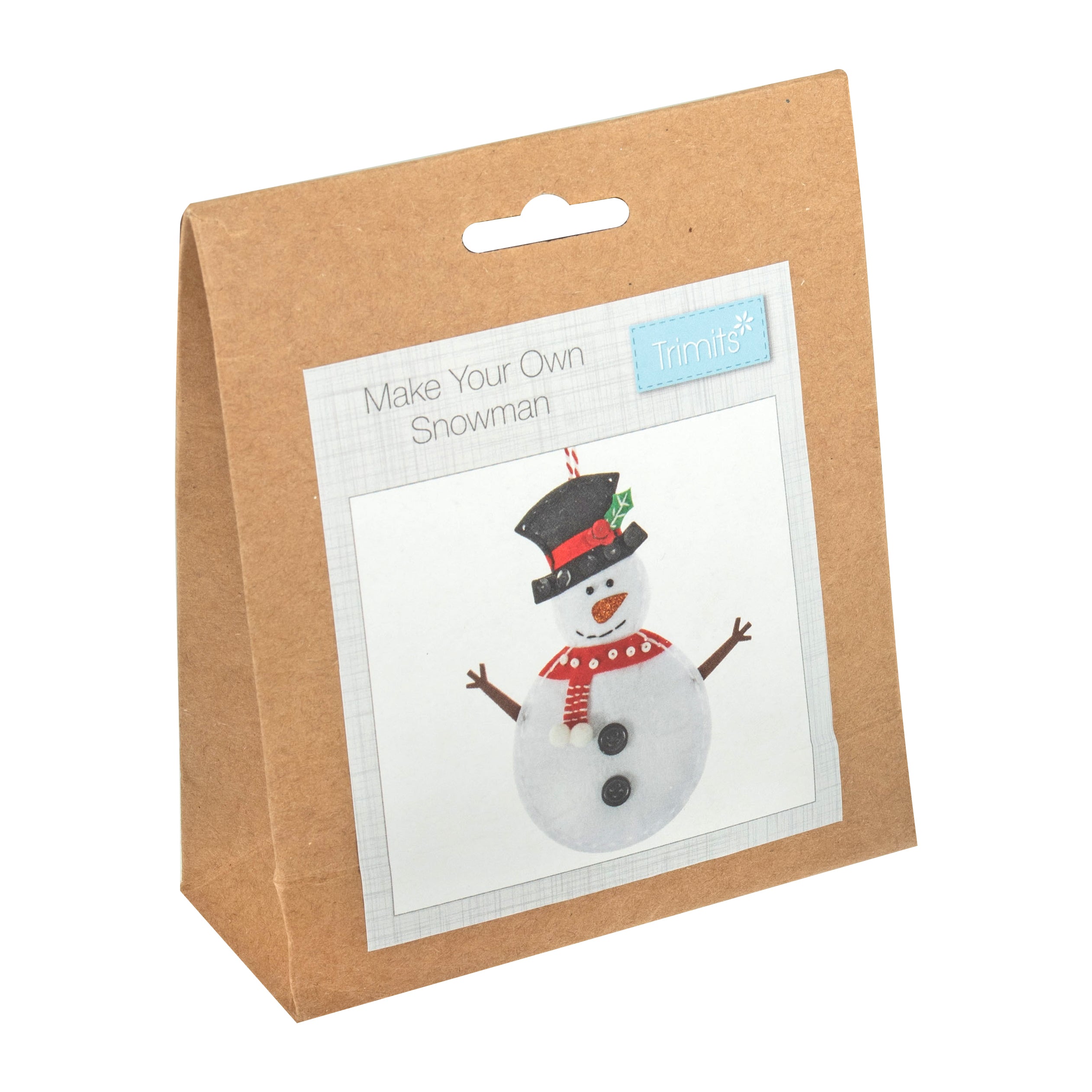 Trimits Felt Decoration Kit: Snowman