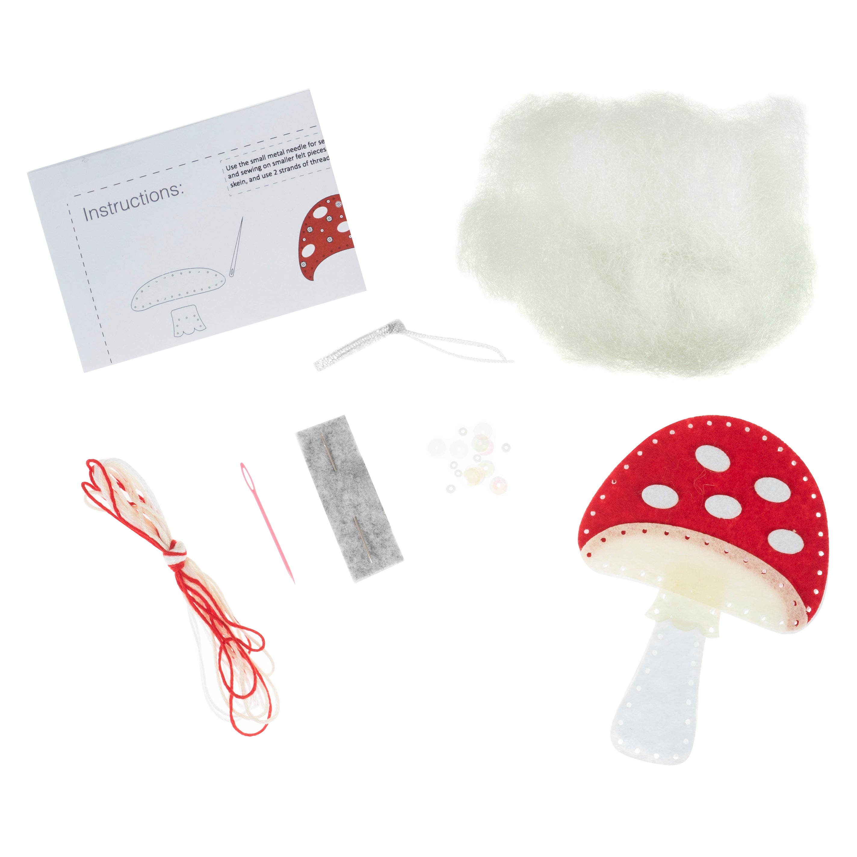 Trimits Felt Decoration Kit: Toadstool