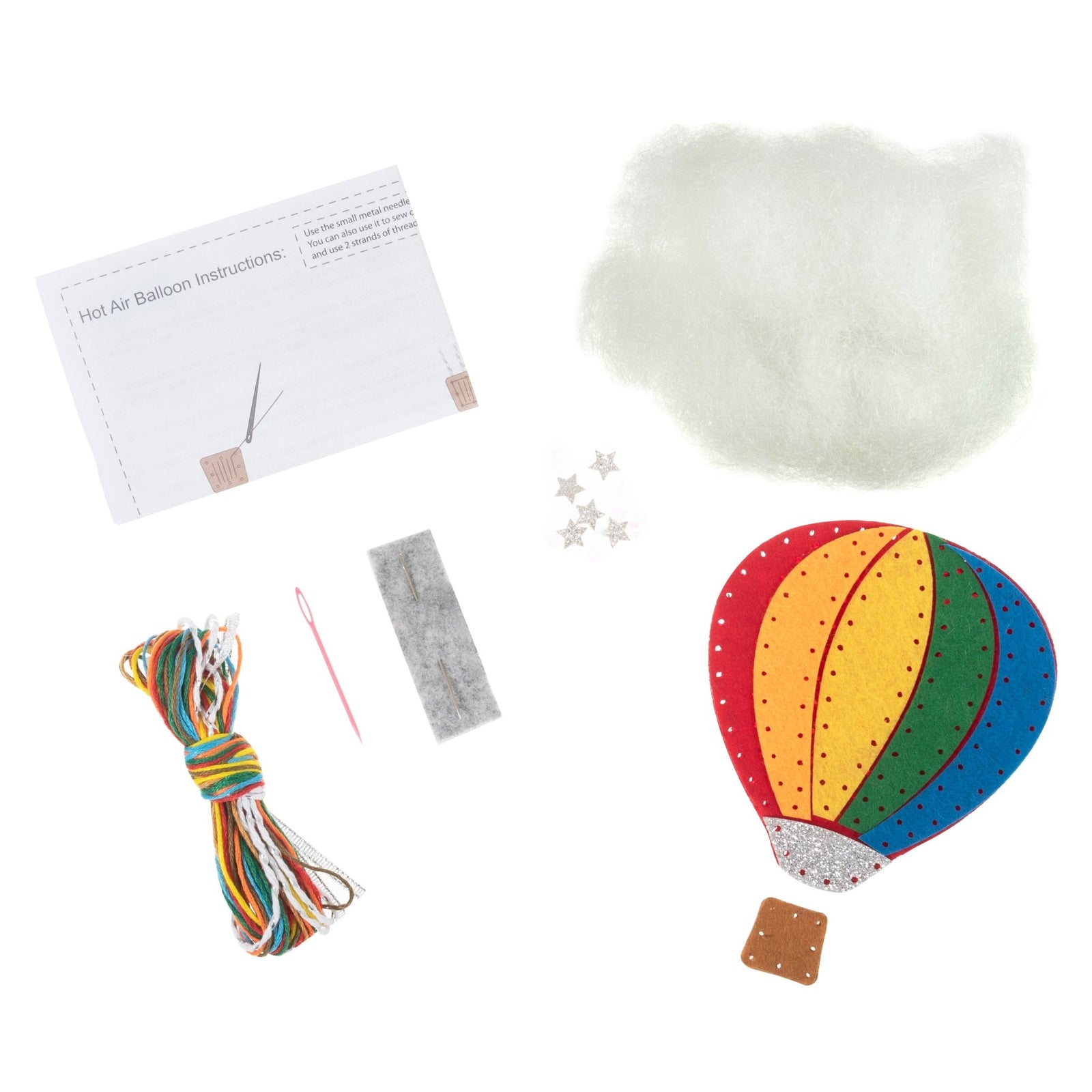 Trimits Felt Decoration Kit: Hot Air Balloon | Buy Online from The Home Crafters