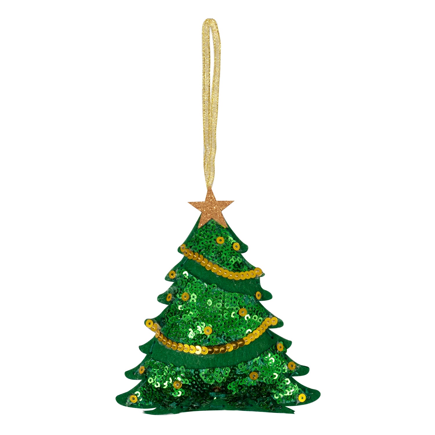 Trimits Festive Felt Decoration Kit: Sequin Christmas Tree | Buy Online from The Home Crafters