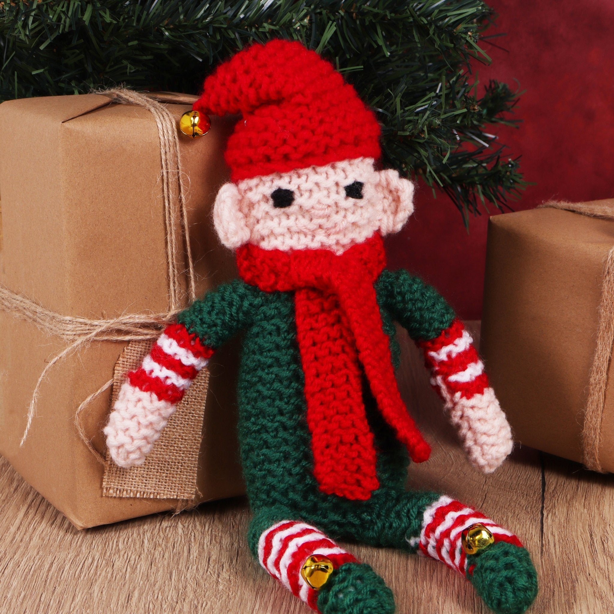 Trimits Knitting Kit: Elf | Buy Online from The Home Crafters