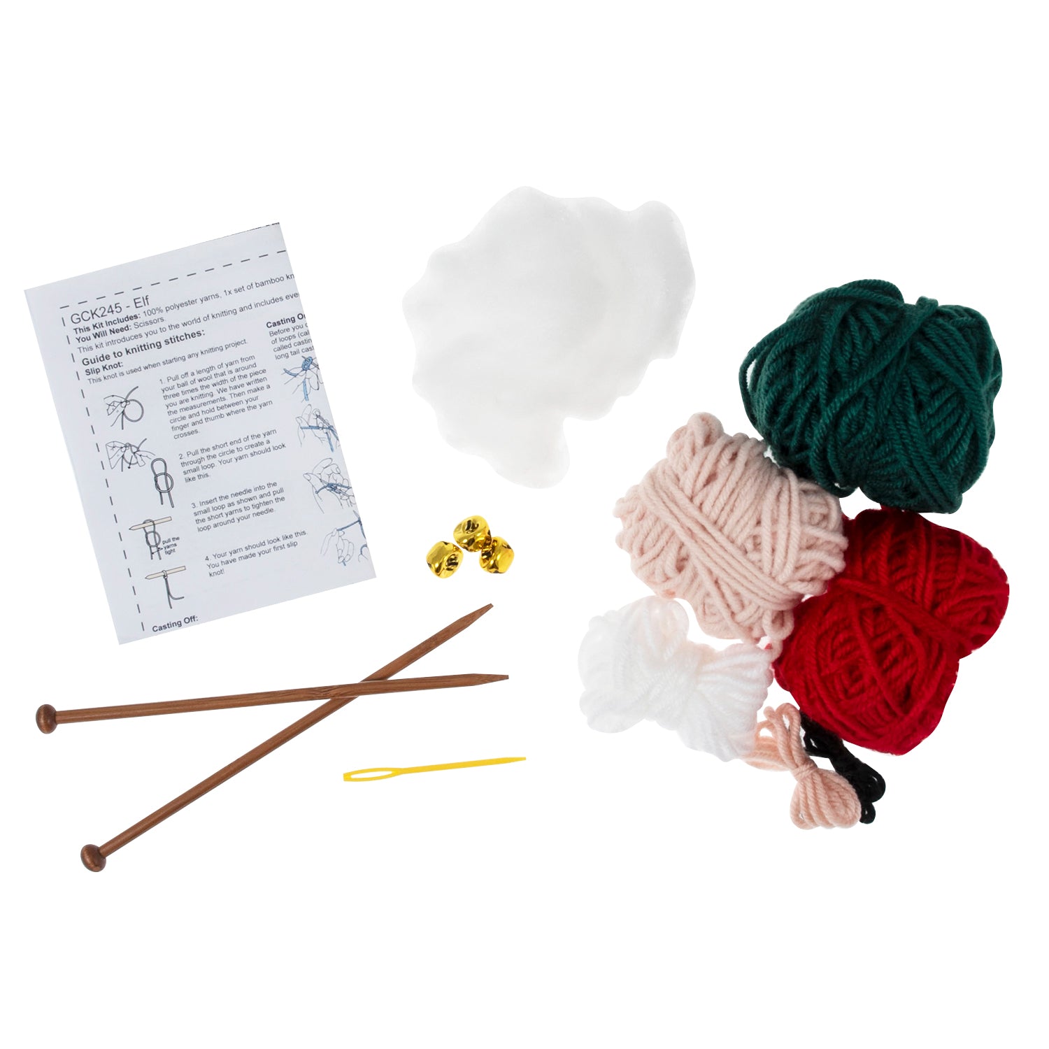 Trimits Knitting Kit: Elf | Buy Online from The Home Crafters