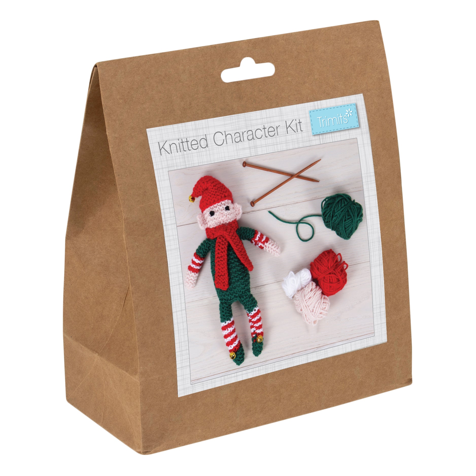 Trimits Knitting Kit: Elf | Buy Online from The Home Crafters