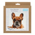 Trimits Large Counted Cross Stitch Kit: French Bulldog