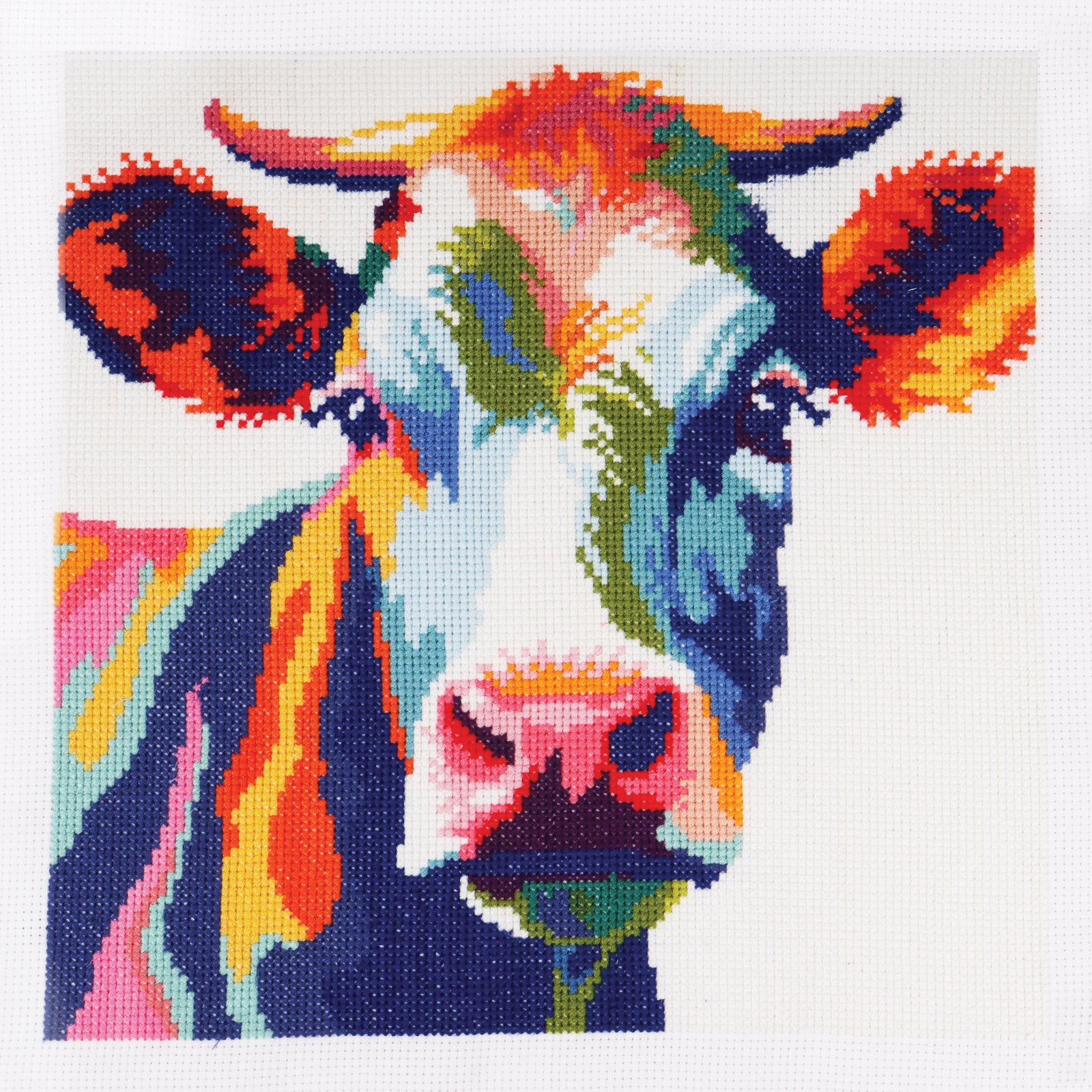 Trimits Large Counted Cross Stitch Kit: Cow
