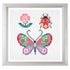 Trimits Mini Counted Cross Stitch Kit: Butterfly & Bug