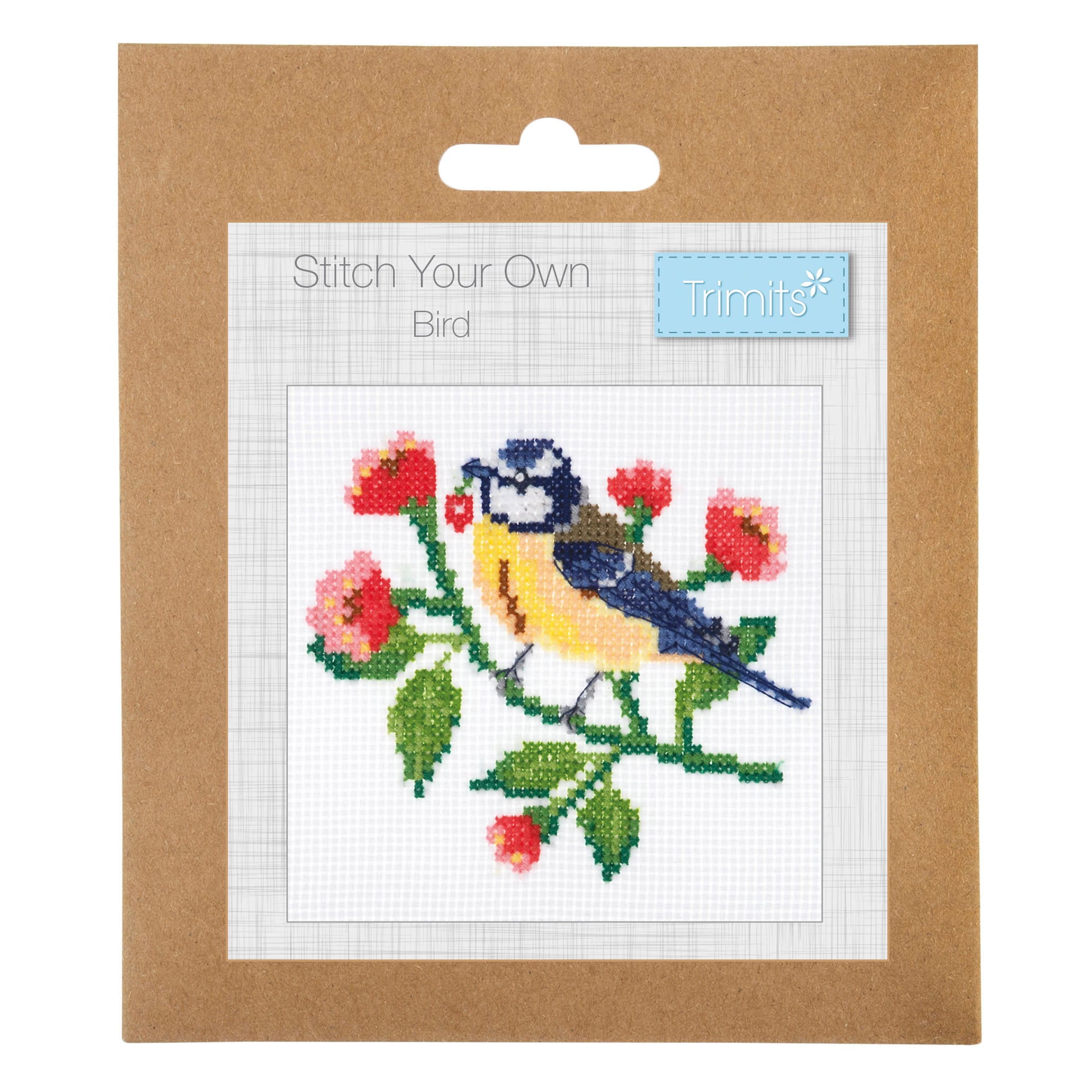 Trimits Mini Counted Cross Stitch Kit: Bird